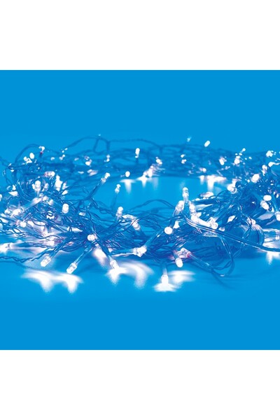 Aca Light 50 ΦΩΤΑ LED ΣΕ ΣΕΙΡΑ ΣΤΑΘΕΡΟΥ ΜΠΛΕ ΧΡΩΜΑΤΟΣ ΑΠΟ ΚΑΟΥΤΣΟΥΚ ΜΕ ΜΠΑΤΑΡ...