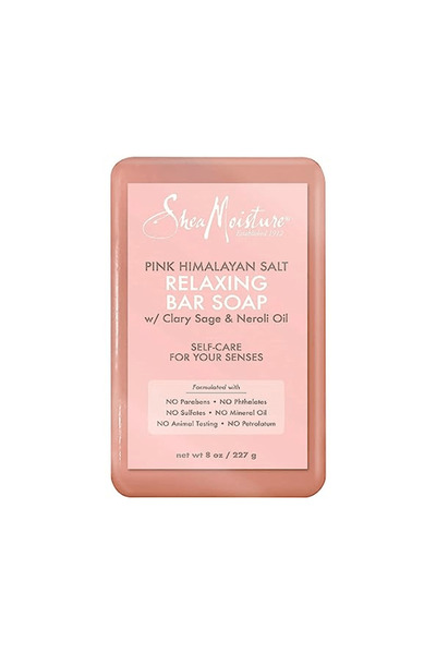 Shea Moisture صابون الاسترخاء بملح الهيمالايا الوردي - 227 جرام