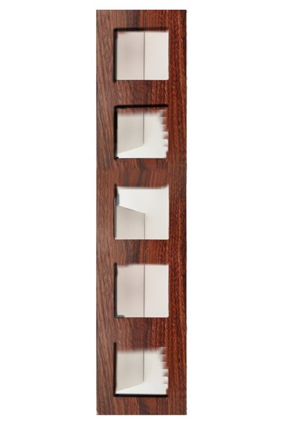 Aca Light ΠΛΑΙΣΙΟ PRIME 5 ΘΕΣΕΩΝ ΧΡΩΜΑ ΞΥΛΟΥ IP20 / 1000119406
