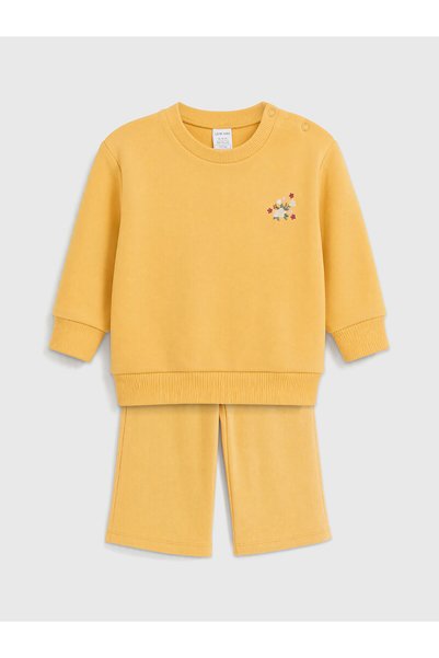 LC Waikiki Embroidered Baby Girl Tracksuit Set for Style Enthusiasts from Uzg Store