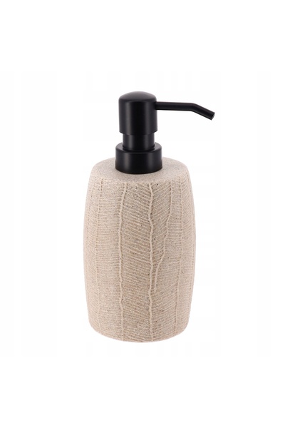 NO BRAND Dozator de săpun Binchi în stil nisip ecologic, BEJ, decorativ pentr...