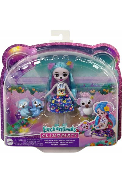 Enchantimals familie de koala cu păpușă HNT61