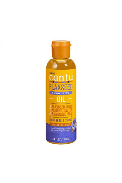 Cantu زيت بذور الكتان للتنعيم - 100 مل