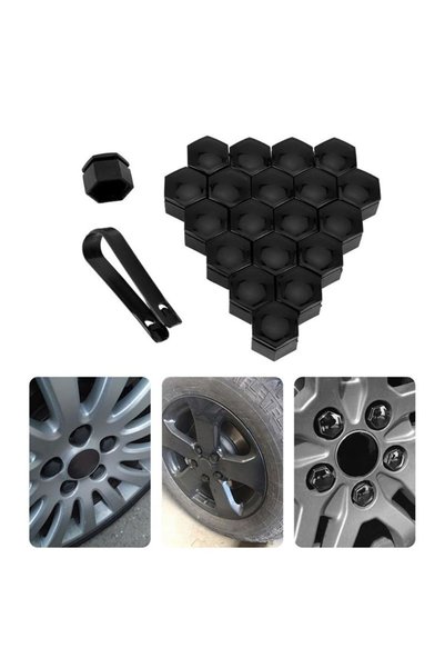 OEM Καπάκια μπουλονιών τροχών 19 mm σετ 20 τεμαχίων W15696