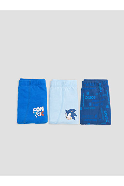 LC Waikiki مجموعة من 3 بوكسرات للأولاد مطبوعة بطباعة I Sonic من Freezen Store