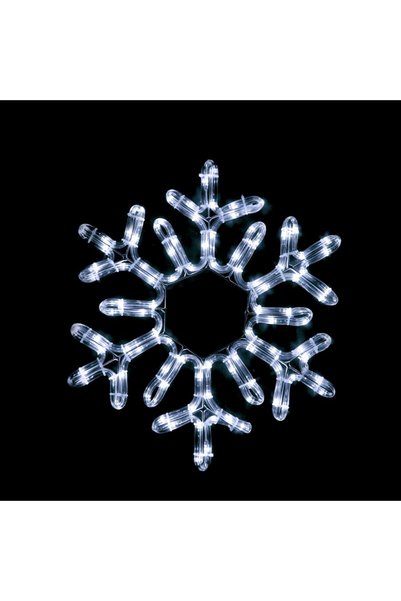 Aca Light SNOWFLAKE ΜΟΝΟΚΑΝΑΛΙΑ ΦΩΤΟΛΑΜΠΑ 96 LED 4μ ΨΥΧΡΟ ΛΕΥΚΟ IP44 380mm ΜΕ...