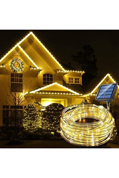 Generic Christmas Solar Rope Lights Waterproof 12M 100 LED Garden String Ligh...