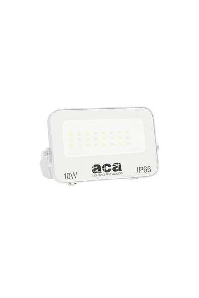Aca Light ΠΡΟΒΟΛΕΑΣ LED SMD ΛΕΥΚΟΣ 10W 3CCT 1000LM 185-265V RA>80 IP66 / N10CCTW