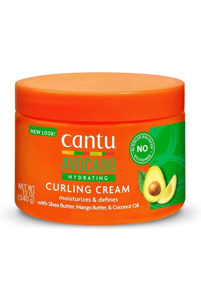 Cantu كريم مرطب بخلاصة الأفوكادو للشعر المجعد من كانتو، 340 غرام