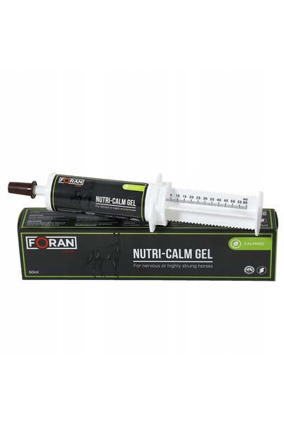 Foran Supliment pentru cai Nutri-Calm gel 60ml pentru calmare, nerve stressate