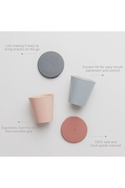 Bibs SET DE CĂNI CLOUD 2 căni cu capace pentru băut, pentru copii