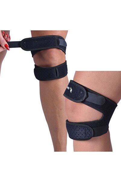 Azaris Bandaj stabilizator Orteză preformată pentru genunchi Suport pentru ge...