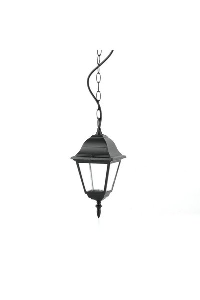 Aca Light ΚΡΕΜΑΣΤΟ ΦΑΝΑΡΙ ΜΑΥΡΟ IP44 E27 60W RaL C0026 / HI6045BMS