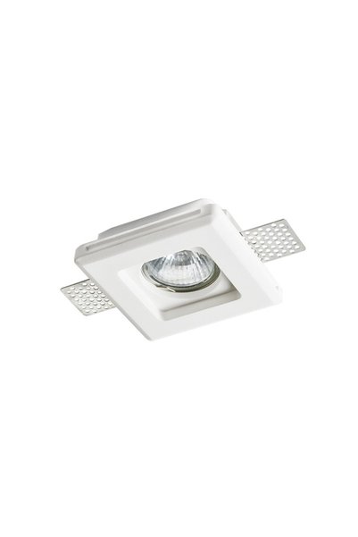 Aca Light ΤΕΤΡΑΓΩΝΟ ΠΛΑΣΤΙΚΟ ΣΠΟΤ ΧΩΡΙΣ ΠΛΑΙΣΙΟ ERIN GU10 / G90041C