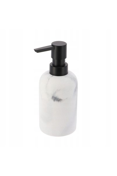 NO BRAND Dozator pentru săpun lichid TENDANCE MARMURĂ ALBĂ 300ML