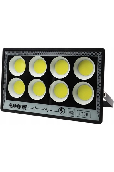 NO BRAND Proiector LED COB puternic de 400W, IP66, pentru garaje, curți și ut...