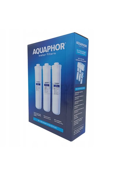 Aquaphor Set de cartușe de înlocuire Crystal HA