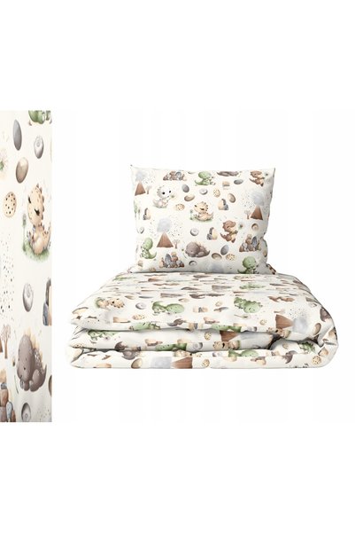 NO BRAND Lenjerie de pat pentru bebeluși 160x200, 100% bumbac, CERTIFICAT, Di...