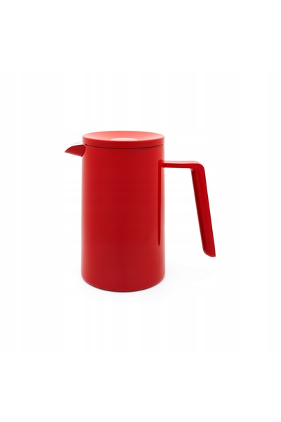 LEOPOLD VİENNA Cafetieră tip French press San Marco 1L roșie