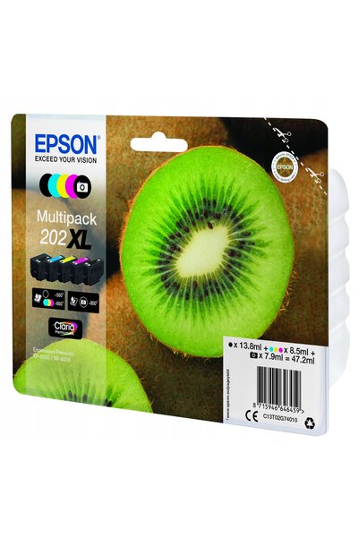 EPSON multipak Claria Premium T 202 XL BK/PB/C/M/Y T 02G7