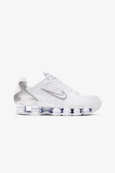 Nike Shox TL Metallic Silver Beyaz Spor Ayakkabı - HypeStep