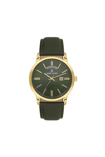 Daniel Klein Premium Green Stainless Steel Watch for Men DK.6.14204-4