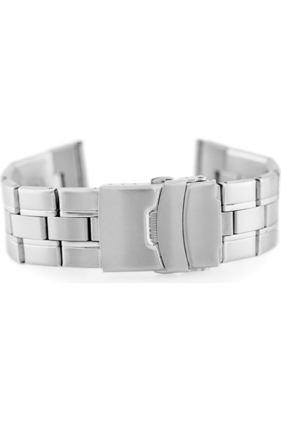 INNY Βραχιόλι 605S - Ατσάλι HQ - Ασημί - 22mm - (605S 22-22)