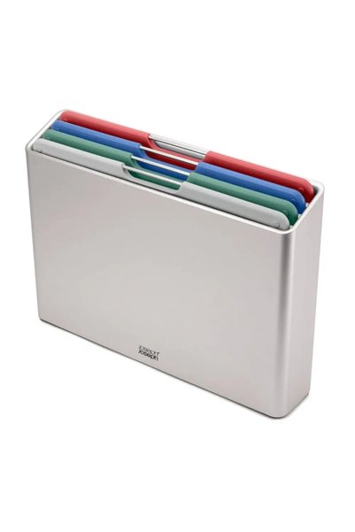 Joseph Joseph Set de covorașe de tăiere Folio, 4 bucăți, 30x20 cm, Argintiu