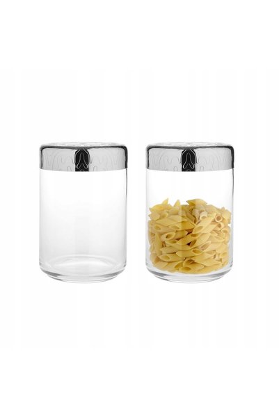Alessi Cutie de sticlă cu finisaj elegant 100cl MW21/100