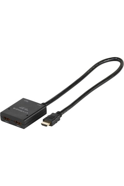 Vivanco Διαχωριστής HDMI Επιχρυσωμένος - (VVVSPLIHDMI2U)