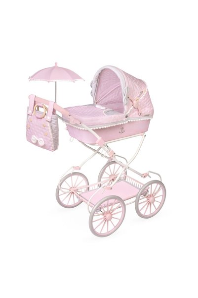 Decuevas 81075 Cărucior pliabil pentru păpuși cu geantă și accesorii Sophie 2025