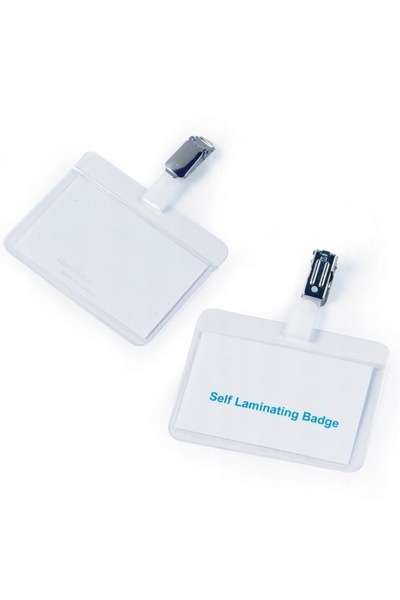 Durable IDENTIFICATOR CU CLEMĂ AUTO-LAMINANT 25 buc.