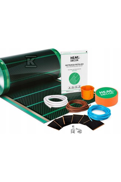NO BRAND Set de folie de încălzire HD-G 140 W/m2, lățime 50 cm -fără termostat-