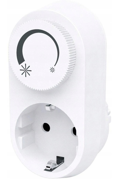 Rev Conector intermediar cu integrat. Dimmer LED, alb EMD201 20270112