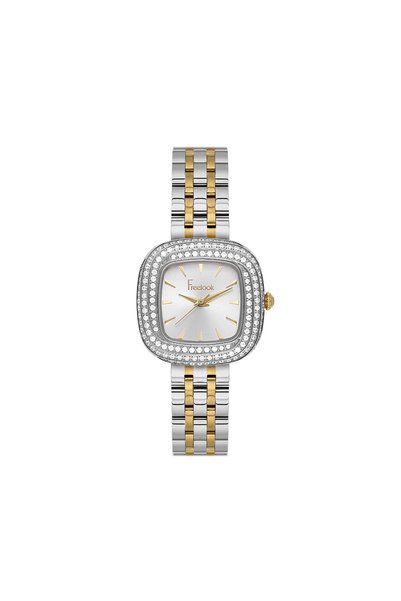 Freelook Charmant Silver and Gold Stainless Steel Watch for Women FL.1.10520-4