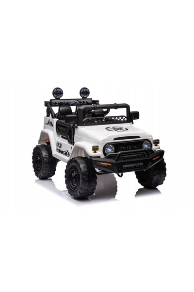 LeanToys Acumulator auto Toyota FJ Alb 4x4 LEAN CARS