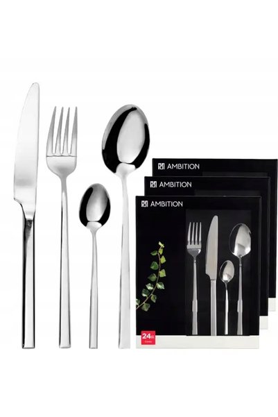 Ambition COMO Set de tacâmuri 72 piese pentru 18 persoane în cutie