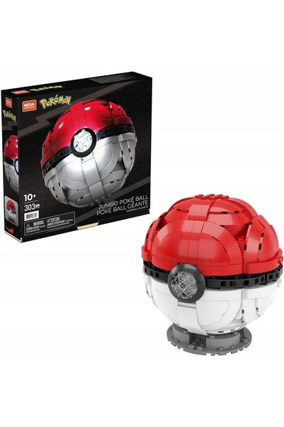 NO BRAND POKEBALL 13cm FIGURINĂ POKEMON DIN CUBURI DE CONSTRUIT PENTRU COPII ...