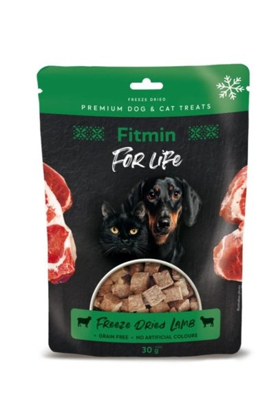 Fitmin Pentru viață 10 bucăți Delicatesă de miel liofilizată pentru câini și ...