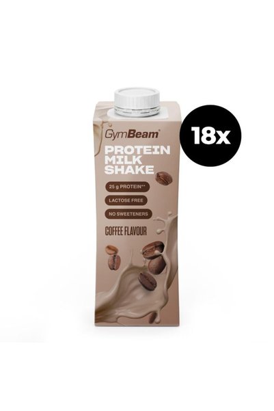 GymBeam Milkshake cu cafea, 25g proteine