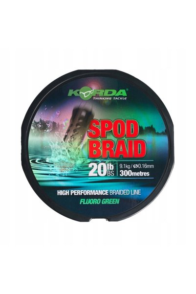 KORDA Fir împletit Spod 20lb 0.16mm 300m