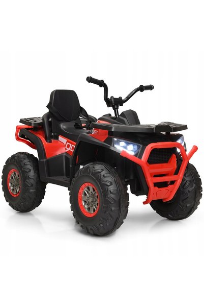 COSTWAY ATV electric pentru copii, cu baterie, roșu