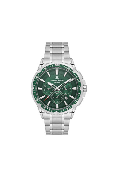 Daniel Klein Exclusive Silver Stainless Steel Watch for Men DK.1.14254-3