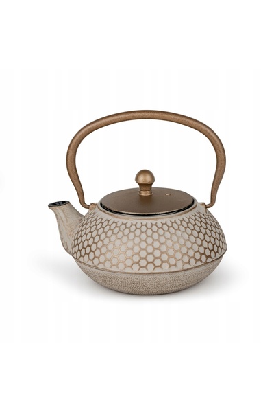 Bredemeijer Ceainic Jiangxi 0,7 din fontă bej + filtru 153203
