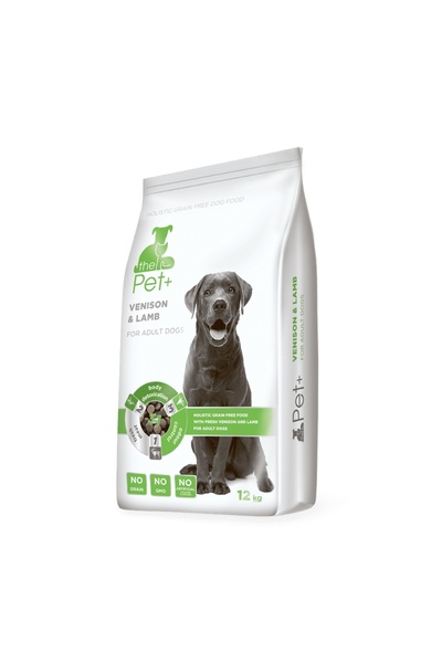thePet+ Carne de vânat &amp;   Hrană integrală pentru câini cu miel 12 kg