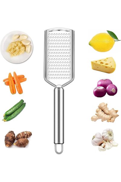 Generic مبشرة يدوية من الفولاذ المقاوم للصدأ، أداة مطبخ من الفولاذ المقاوم لل...