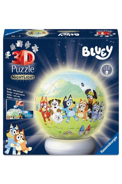 RAVENSBURGER Minge Puzzle Bluey (Ediția de Noapte)