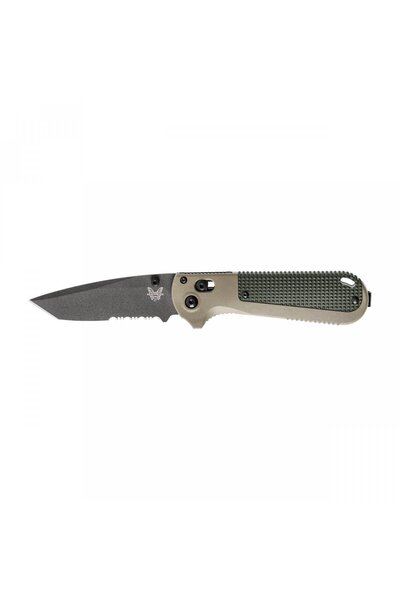 OEM Cutit pliabil Benchmade 431SBK-1 Redoubt, otel, 90mm, bej/verde