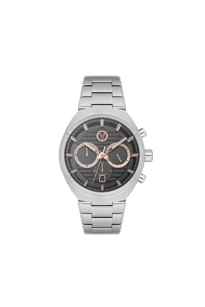 Valentino Orlandi Silver Stainless Steel Watch for Men VO.5.10003-3