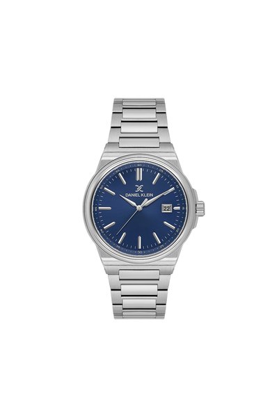 Daniel Klein Premium Silver Stainless Steel Watch for Men DK.1.14194-3